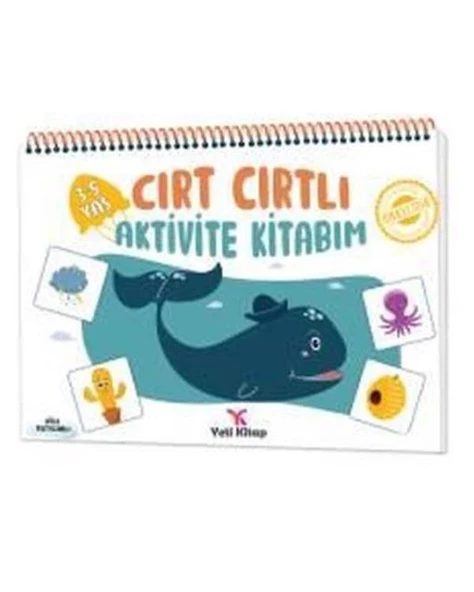 3-5 Yaş Cırt Cırtlı Aktivite Kitabım ürün görseli 1