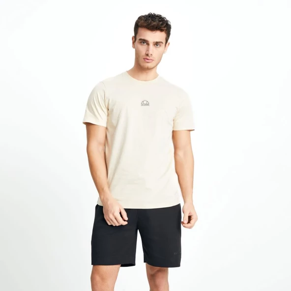 Ellesse Erkek Tişört Ekru EM179-BG ürün görseli 1