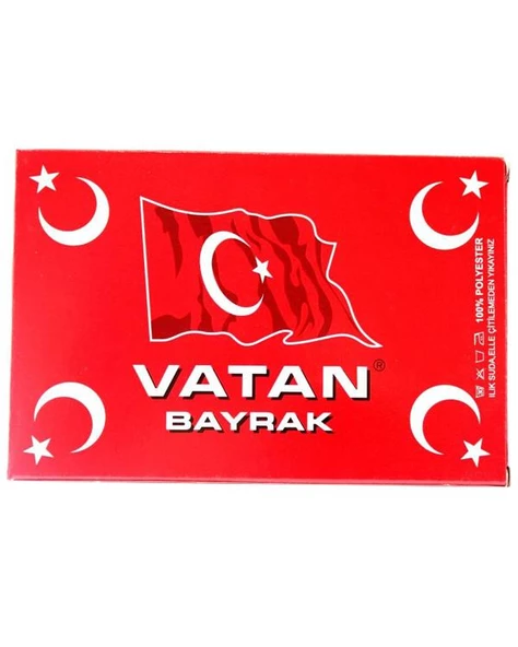 Vatan Bayrak 150 X 225 cm Türk Bayrağı ürün görseli 1