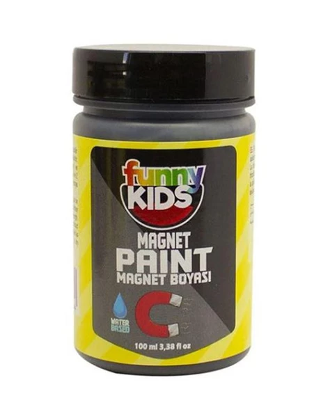 Funny Kids Magnet Boyası Siyah 100ml ürün görseli 1