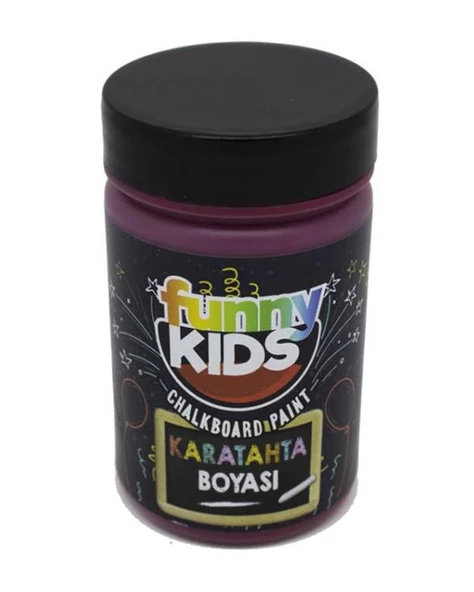 Funny Kids Karatahta Boyası Bordo 100cc ürün görseli 1