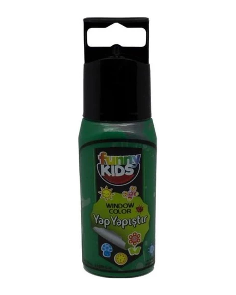Funny Kids Yap Yapıştır Yeşil 60cc ürün görseli 1