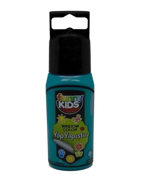 Funny Kids Yap Yapıştır Turkuaz 60cc ürün görseli 1