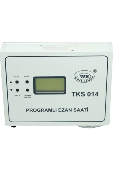 Tks 014 V2 Programlı Ezan Saati ürün görseli 1
