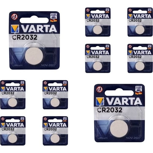 D-light Varta 10 Adet CR2032 3V Lityum Pil ürün görseli 1