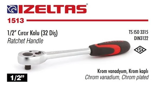 İZELTAŞ 1/2" CIRCIR KOLU - Resim 2