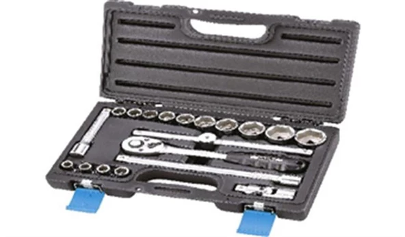 INDUSTRO 1/2" ALTI KÖŞE LOKMA TAKIMI 19 PARÇA ürün görseli 1