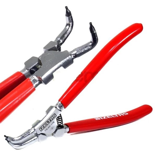 İZELTAŞ 170mm EĞRİ DIŞ SEGMAN PENSE - Resim 2