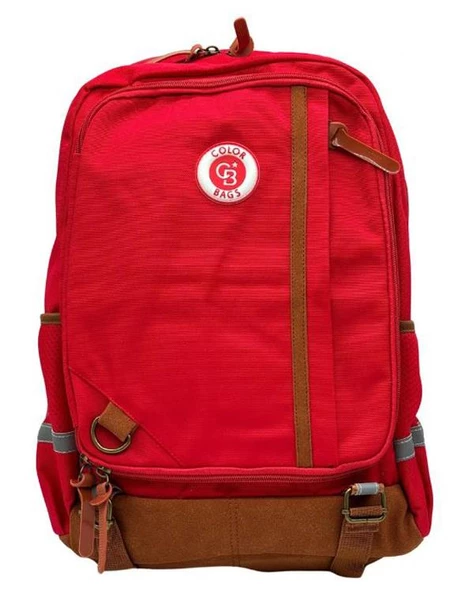 Color Bags Sırt Çantası Kırmızı ürün görseli 1
