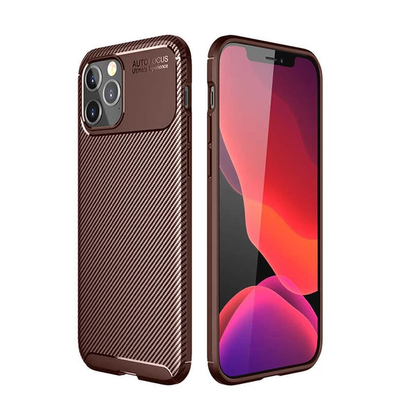 Vendas Apple iPhone 12 Pro Max Kılıf Zore Negro Silikon Kapak ürün görseli 1