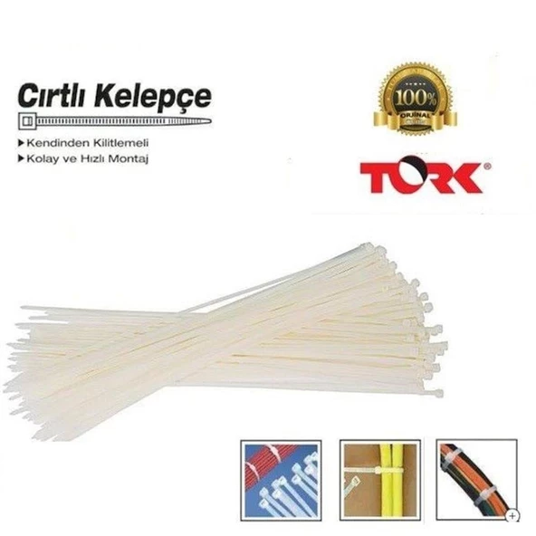 4.8x300mm CIRT KELEPÇE-KABLO BAĞI ürün görseli 1