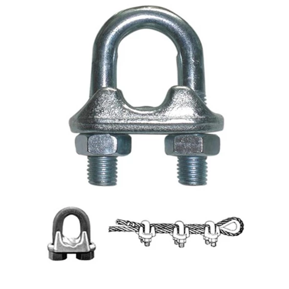 3 MM ÇELİK HALAT KLEMENSİ - Resim 2