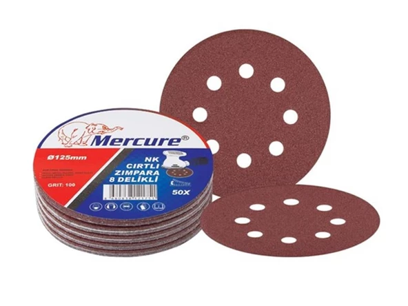 125mm 280 KUM DELİKLİ CIRT ZIMPARA ürün görseli 1