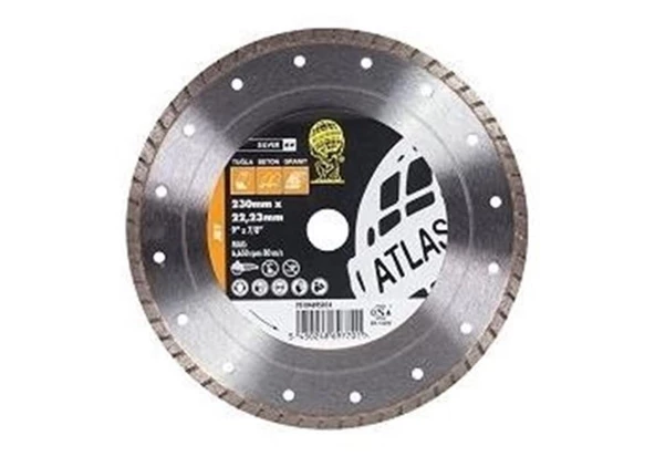 ATLAS JET 180 MM ELMAS TESTERE TUĞLA BETON GRANİT KESİCİ DİSK ürün görseli 1