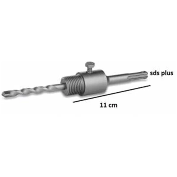 110mm SDS PLUS BETON DELME PANÇ ADAPTÖRÜ ürün görseli 1