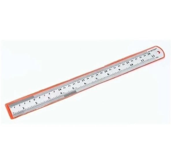 15cm ÇELİK CETVEL KALIN (EŞ DEĞER TABLOSU) ürün görseli 1
