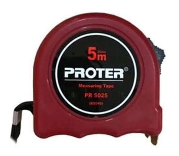 PROTER PR 5025 5x25 ÇELİK ŞERİT METRE ürün görseli 1