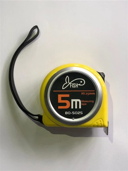 FİSH ÇELİK ŞERİT METRE 5 MT X 25 MM - Resim 3