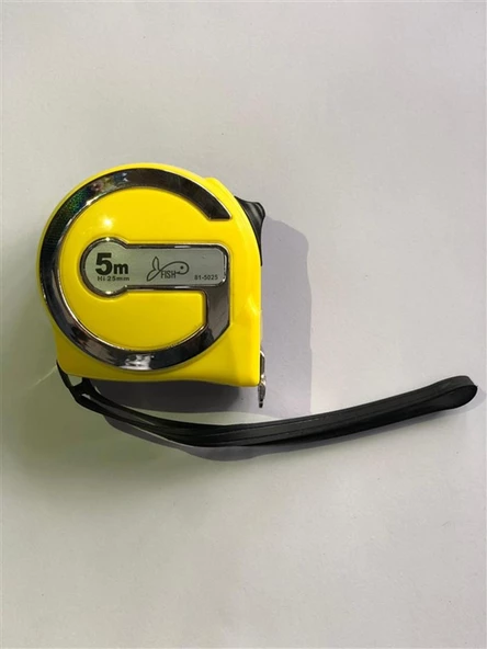 FİSH ÇELİK ŞERİT METRE 5M X 25MM MIKNATISLI ürün görseli 1