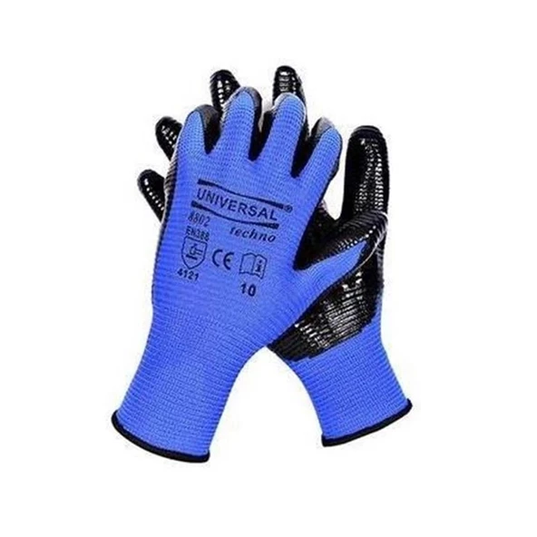UNIVERSAL 8802-B NİTRİL ZEBRA ELDİVEN ürün görseli 1