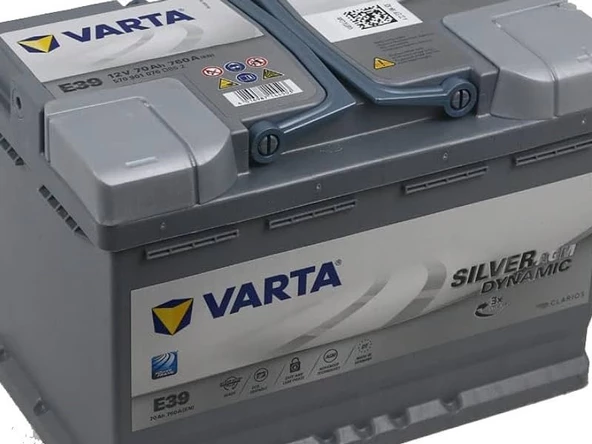 Varta 12V 70 Ah Agm Start-Stop Akü - E39 / 409950277 - Evet Iade Edeceğim ürün görseli 1