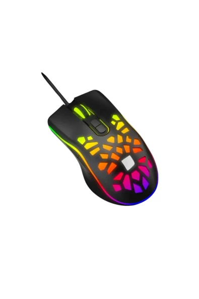 Blic Bwm9 Kablolu Işıklı 3600 Dpi Gaming Mouse - Resim 3