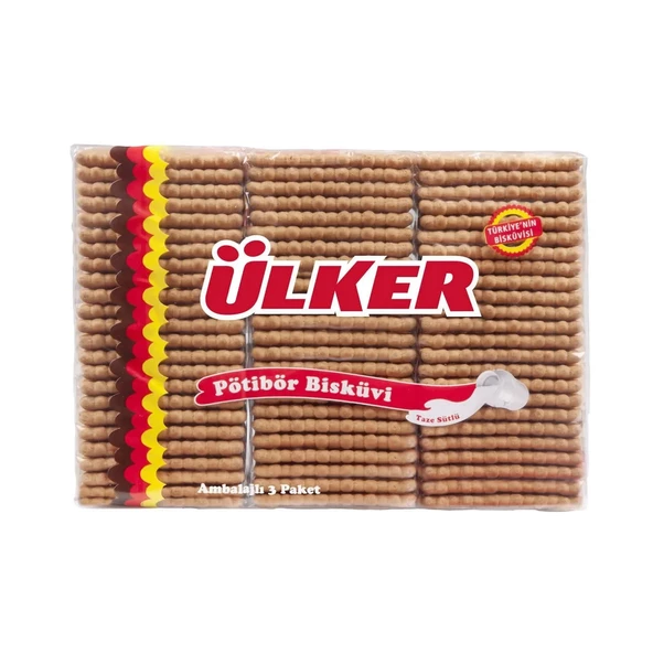 Ülker Pötibör Bisküvi 450 G x 10 Adet - Resim 3