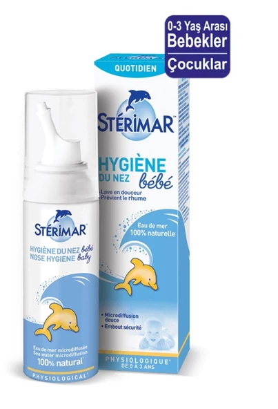 Sterimar Baby Burun Spreyi Deniz Suyu 50 ml ürün görseli 1