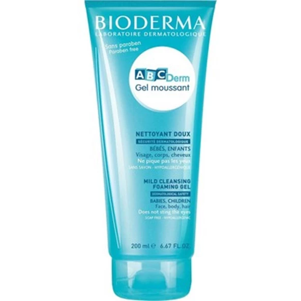 Bioderma ABCDerm Foaming Cleanser 200 ml ürün görseli 1