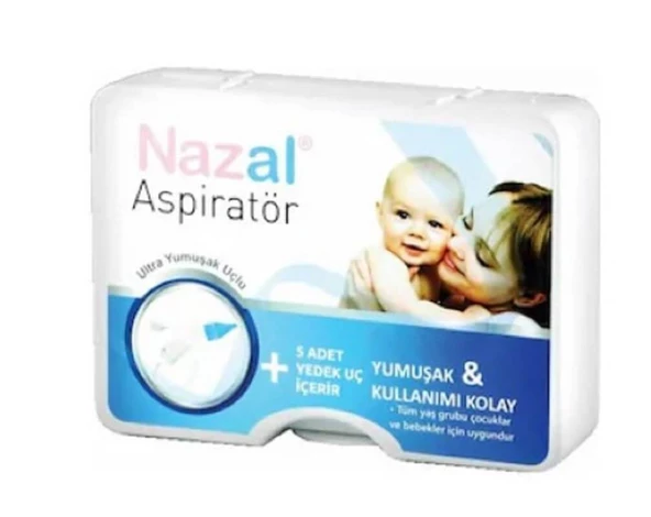 Nazal Burun Aspiratörü + 5 Yedek Uç ürün görseli 1