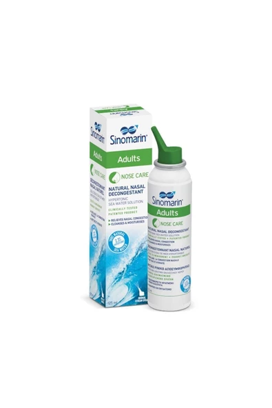 Sinomarin Adults Yetişkinler İçin Deniz Suyu 125 ml ürün görseli 1