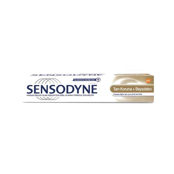 Sensodyne Diş Macunu Tam Koruma ve Beyazlatıcı 50 ml ürün görseli 1