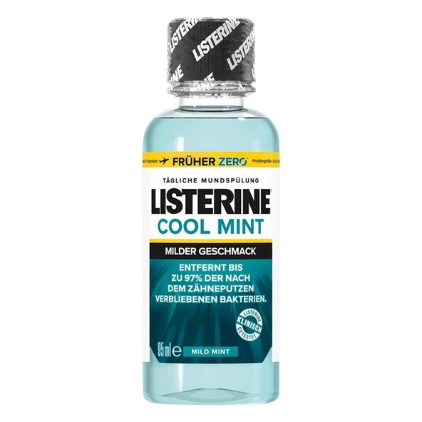 Listerine Cool Mint Ağız Bakım Suyu 95 ml ürün görseli 1