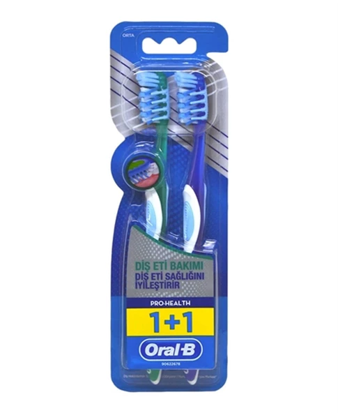 Oral-B Diş Fırçası Pro Health Diş Eti Bakımı 1+1 ürün görseli 1