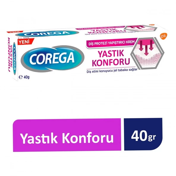 Corega Maksimum Güç Tutuş + Konfor 40 gr - Resim 2