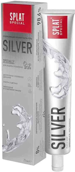 Splat Special Diş Macunu Aktif Gümüş  Silver 75 ml ürün görseli 1