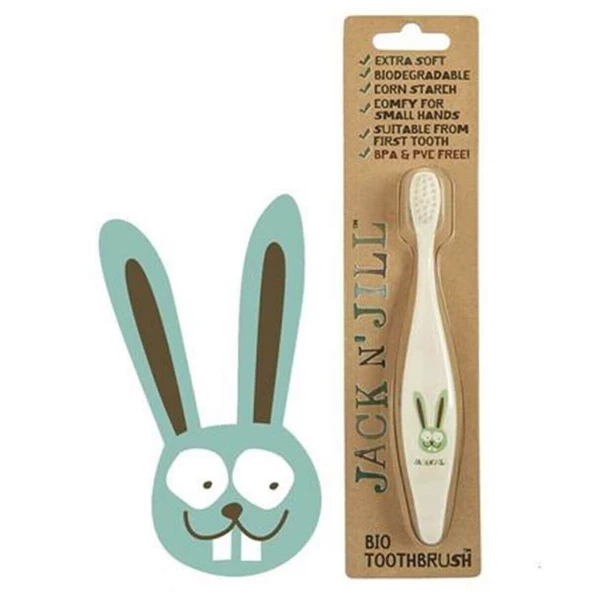 Jack N' Jill Mısır Koçanı Diş Fırçası Bunny ürün görseli 1