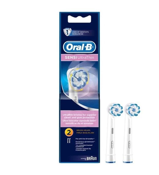 Oral-B Sensi Ultrathin Diş Fırçası Yedek Başlığı 2'li ürün görseli 1
