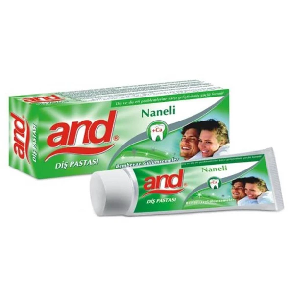And Naneli Diş Pastası Tüp 90 gr ürün görseli 1