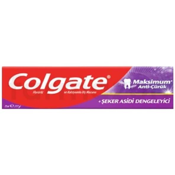 Colgate Maksimum Anti-Çürük Diş Macunu 75 ml ürün görseli 1