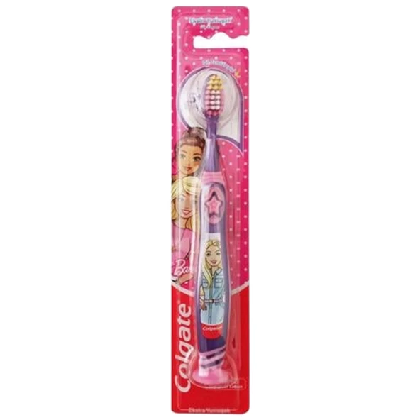 Colgate Çocuk Diş Fırçası 5 Yaş+ Vakumlu - Barbie ürün görseli 1