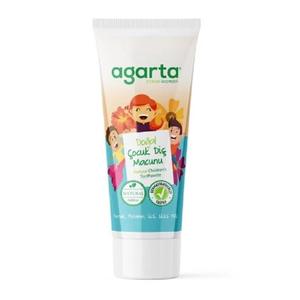 Agarta Doğal Çocuk Çilekli Diş Macunu 75 ml ürün görseli 1