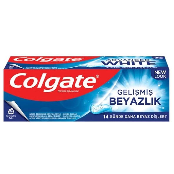 Colgate Gelişmiş Beyazlık Diş Macunu 50 ml ürün görseli 1