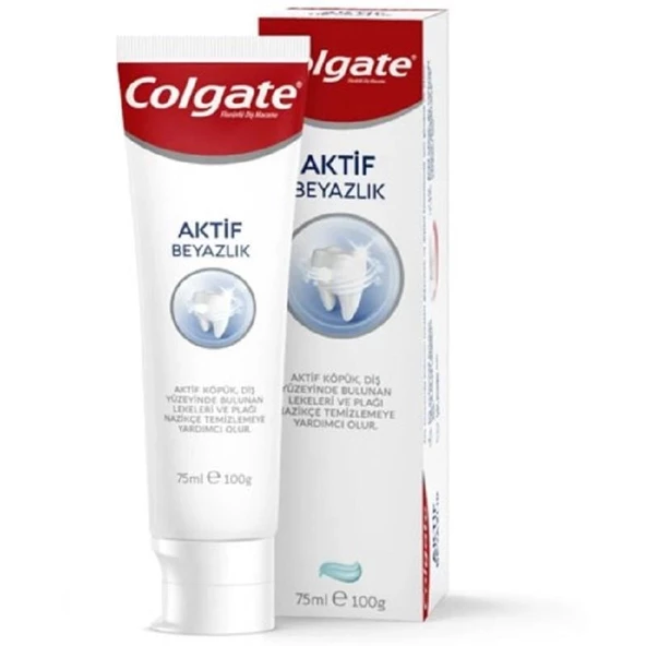 Colgate Aktif Beyazlık Diş Macunu 75 ml ürün görseli 1