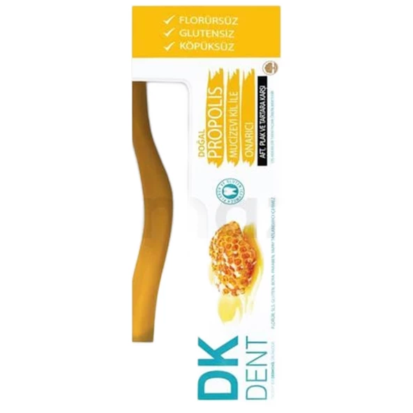 DK Dent 7 Propolis Diş Macunu 75 ml - Diş Fırçası Hediyeli ürün görseli 1