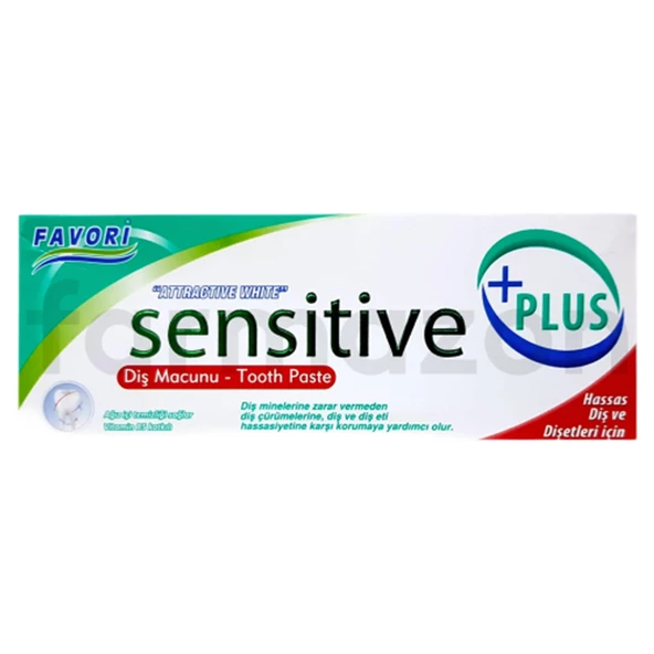 Favori Sensitive Plus Diş Macunu 90 gr ürün görseli 1