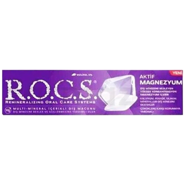Rocs Aktif Magnezyum Diş Macunu 75 ml ürün görseli 1