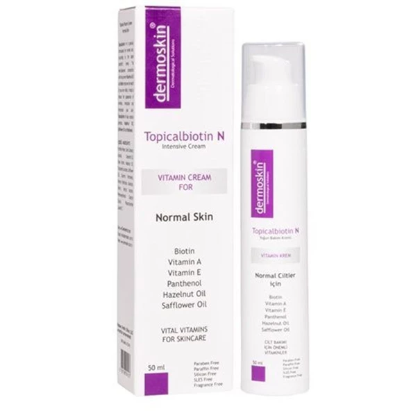Dermoskin Topicalbiotin N Vitamin Kremi Normal Ciltler 50 ml ürün görseli 1