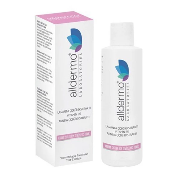 Alldermo Karma Ciltler İçin Temizleyici Tonik 200 ml ürün görseli 1