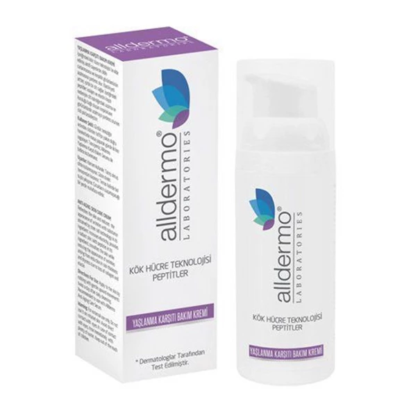 Alldermo Yaşlanma Karşıtı Bakım Kremi 50 ml ürün görseli 1